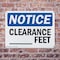 Signmission Custom Clearance -Ft, 18 in W x Rectangle, Plastic OS-2PACK-NS-P-1218-L-15382 - alternate 7